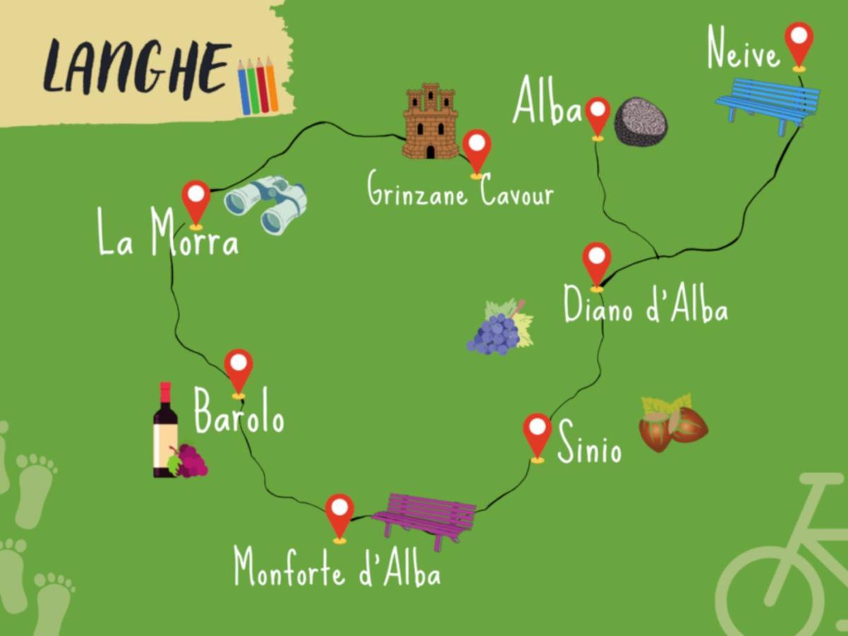 Alba La Capitale Delle Langhe Lägenhet Exteriör bild